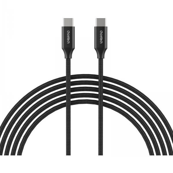 Кабель CHOETECH Type-C - Type-C USB 3.1 GEN 2 2 м (XCC-1007-V2-BK) Длина 2