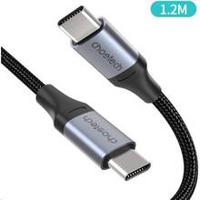 Кабель CHOETECH USB 2.0 Type-C - Type-C 1,2м (XCC-1003-BK)