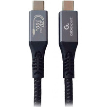 Кабель CABLEXPERT USB Type-C - USB Type-C 100W (20V5A) 1,5 м (CCBP-USB3-CMCM100-1.5M)