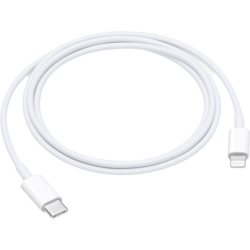 Кабель APPLE USB Type-C - Lightning 1 м White (MUQ93ZM/A)