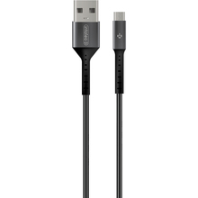 Кабель INTALEO CB1 USB - micro USB M/M 1.2 м Black/Grey (1283126495649)