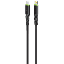 Кабель INTALEO CBFLEXTL1 USB Type-C - Lightning M/M 1.2 м Black (1283126542459)