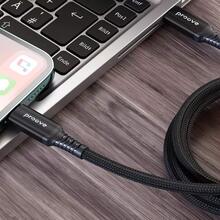Кабель PROOVE Speed Line Type-C to Type С 240W USB 4.0 1m Black (55770)