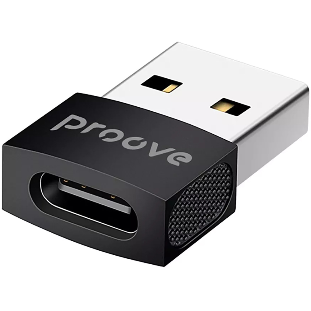 Перехідник PROOVE Extension Type-C to USB Black (47797)