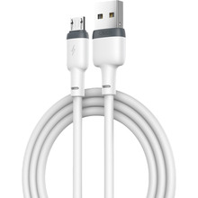 Кабель XO NB208 USB A - MicroUSB White (6920680826704)