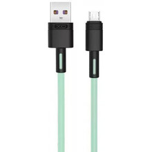 Кабель XO NB-Q166 USB Type-A - Lightning 5A Green 1 м