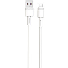 Кабель XO NB-Q166 USB Type-A - Micro-USB 5A White 1 м