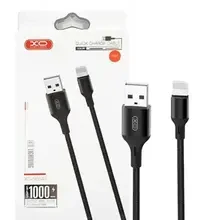 Кабель XO USB A - Lightning NB143 1m Black