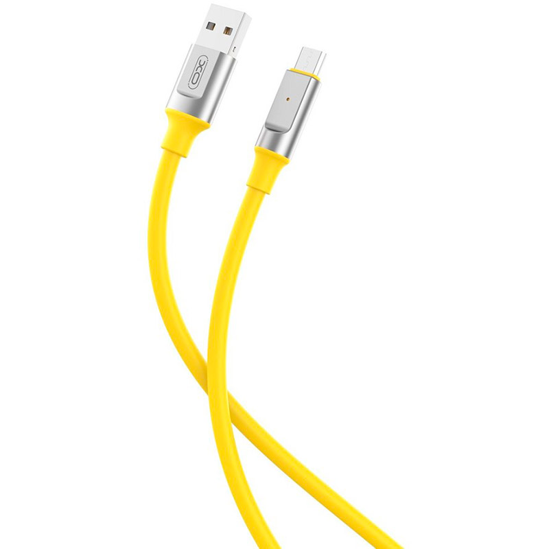 Кабель XO NB251 USB Type-A - Micro-USB 1m Yellow Кабель XO NB251 USB Type-A - Micro-USB 1m Yellow