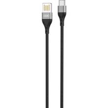 Кабель XO NB188 USB A-USB C 2.4A 1m Gray