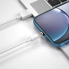 Кабель XO NB187 USB-USB type-C 2.1A 1 м White (NB187-USB C)