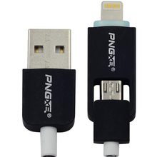 Кабель PNGXE USB Cable 2in1 Black