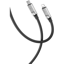 Кабель XO USB C-Lightning 1 м Black (NB-Q252A)