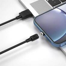 Кабель XO USB A - Lightning 2.1A 1m Black (NB187)