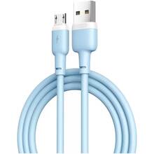 Кабель XO USB A - MicroUSB NB208 Blue