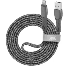 Кабель RIVACASE USB 2.0 Lighting - USB-A 1.2 м (PS6108 GR12)