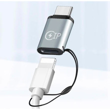 Адаптер XOKO AC-027 USB Type-C - Lightning Grey (AC-027)