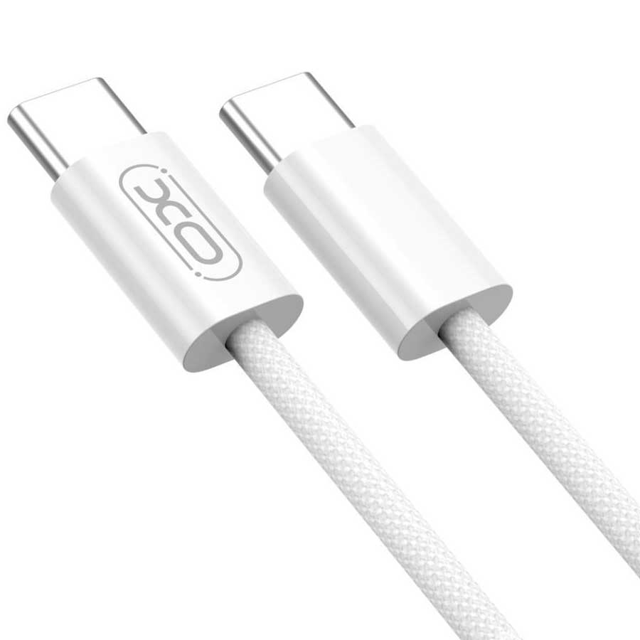 Кабель XO USB Type-C-Type-C NB-Q259 60W White (XO-NB-Q259-WH) Тип USB Type-С - USB Type-С