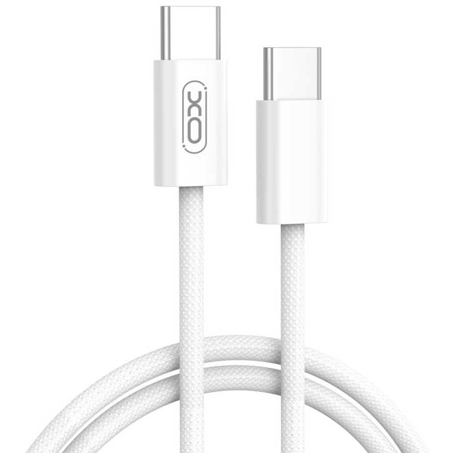 Кабель XO USB Type-C-Type-C NB-Q259 60W White (XO-NB-Q259-WH) Кабель XO USB Type-C-Type-C NB-Q259 60W White (XO-NB-Q259-WH)