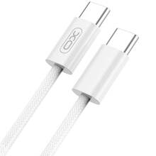 Кабель XO USB Type-C-Type-C NB-Q259 60W White (XO-NB-Q259-WH)