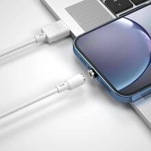 Кабель XO USB A - Lightning NB187 2.1A 1m White (NB187-Lightning white)