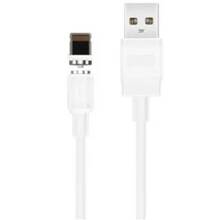 Кабель XO USB A - Lightning NB187 2.1A 1m White (NB187-Lightning white)