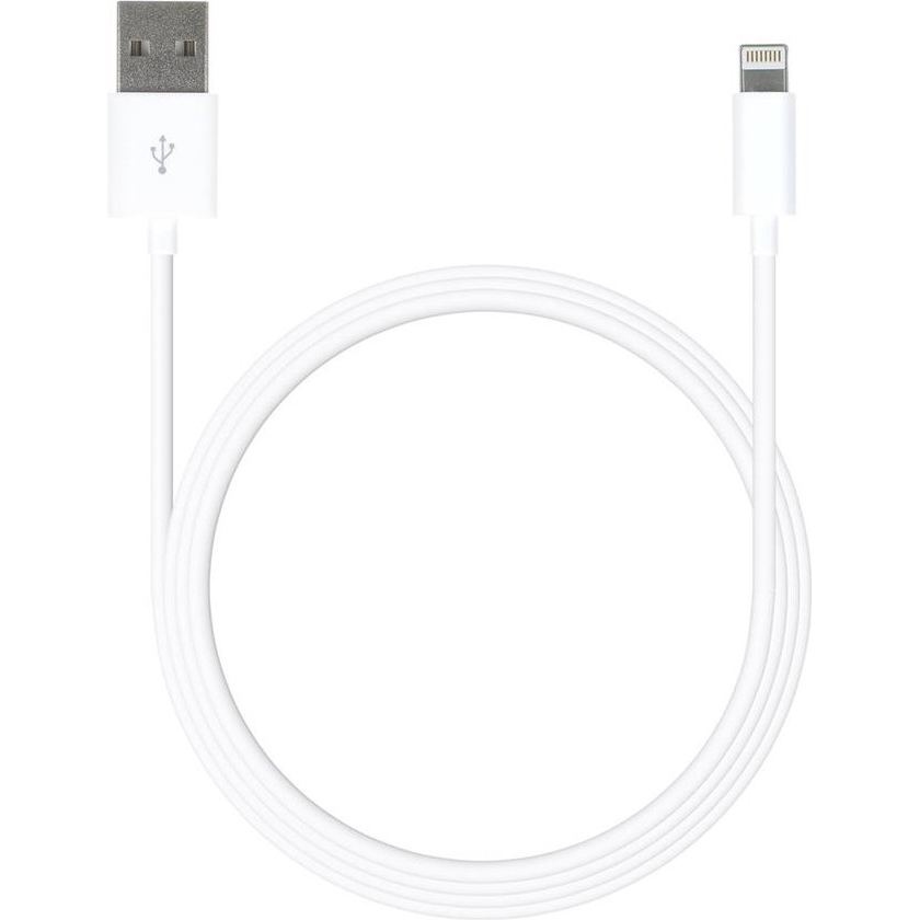 Кабель KIT USB2.0 Lightning data/Charge cable MFI 3m (White) IP5USBDAT3MWH