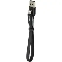 Кабель BASEUS 2in1 Portable Lightning + Micro 2.0A/0.23m Black (CALMBJ-01)