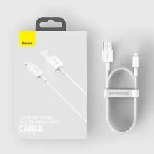 Кабель BASEUS Superior Series Fast Charging Lightning 2.4A 2 м White (CALYS-C02)