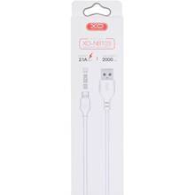 Кабель XO NB103 USB-microUSB 2.1A 2m White (NB103-M2-WH)