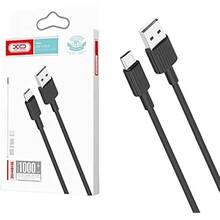 Кабель XO NB156 USB-microUSB 2.4A 1m Black (NB156-M-BK)