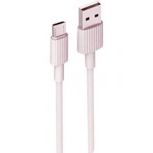 Кабель XO NB156 USB-microUSB 2.4A 1m Pink (NB156-M-PN)