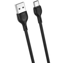 Кабель XO NB200 USB – Type-C 2.1A 2m Black (NB200-TC-BK)