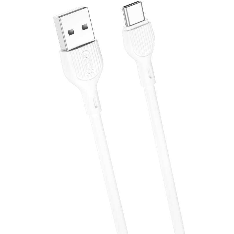 Кабель XO NB200 USB – Type-C 2.1A 2m White (NB200-TC-WH)