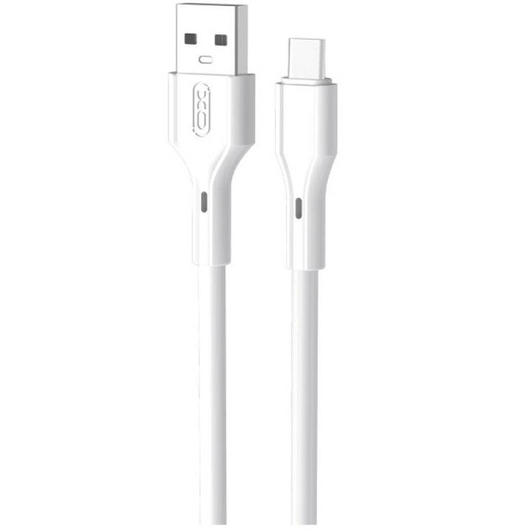 Кабель XO NB230 USB – Type-C 2.4A 1m White (NB230-TC-WH)