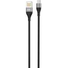 Кабель XO microUSB NB188 Double-side 2.1A/1m Black (NB188-M-1-BK)