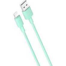 Кабель XO NB156 USB-Lightning 2.4A 1m Green (NB156-L-1-GR)