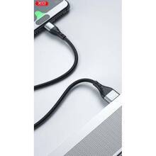 Кабель XO NB188 USB-Lightining Double-side 2.4A 1m Grey (NB188-L-1-GR)