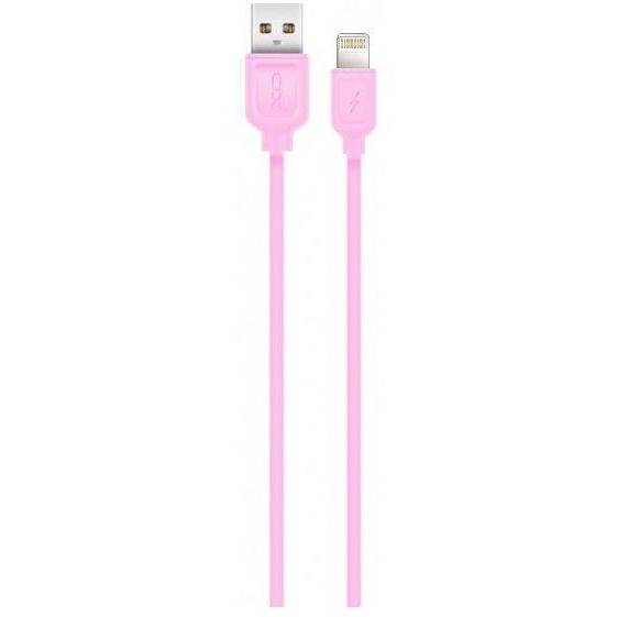 Кабель XO lightning NB36 2.1A 1m Pink (NB36-L-1-PN) Тип USB - Lightning