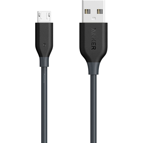 

Кабель ANKER Powerline Micro USB (A8133H11), Powerline Micro USB - 1.8m