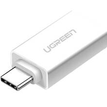 Адаптер UGREEN US173 OTG Type-C/USB-A 3.0 White (30155)