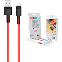 Кабель XO micro-USB - USB NBQ166 5A/1m Red (NB166-M-1-RD)