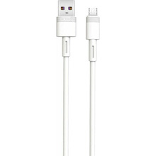 Кабель XO micro-USB - USB NBQ166 5A/1m White (NB166-M-1-WH)