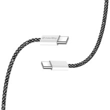 Кабель COLORWAY Type-C - Type-C PD Fast Charging 60W 3.0А 1м Black (CW-CBPDCC061-BK)