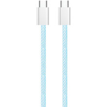 Кабель COLORWAY Type-C - Type-C PD Fast Charging 60W 3.0А 1м Blue (CW-CBPDCC061-BL)