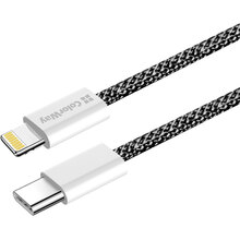 Кабель COLORWAY Type-C - Lightning PD Fast Charging 27W 1м Black (CW-CBPDCL061-BK)