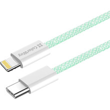 Кабель COLORWAY Type-C - Lightning PD Fast Charging 27W 1м Green (CW-CBPDCL061-G)