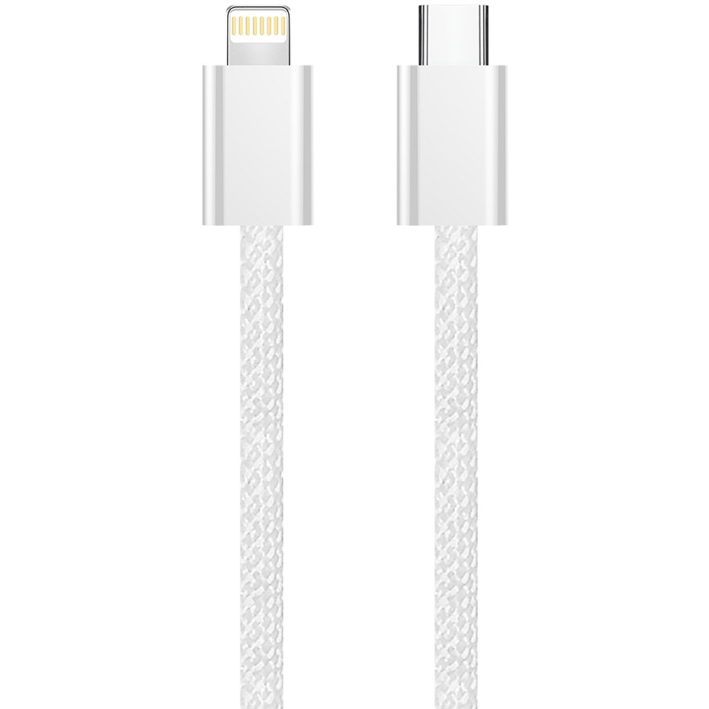 Кабель COLORWAY Type-C - Lightning PD Fast Charging 27W 1м Grey (CW-CBPDCL061-GR) Тип USB Type-С - Lightning