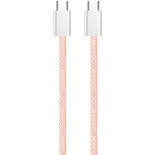Кабель COLORWAY Type-C - Type-C PD Fast Charging 60W 3.0А 1м Pink (CW-CBPDCC061-P)