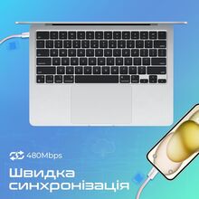 Кабель PROMATE EcoLine-CC120 USB Type-C - USB Type-C 60W Power Delivery 1.2 м pink (ecoline-cc120.pink)